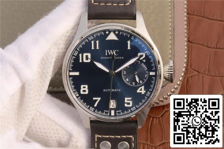 IWC Pilot IW500908 1:1 Best Edition ZF Factory Blue Dial US Replica Watch