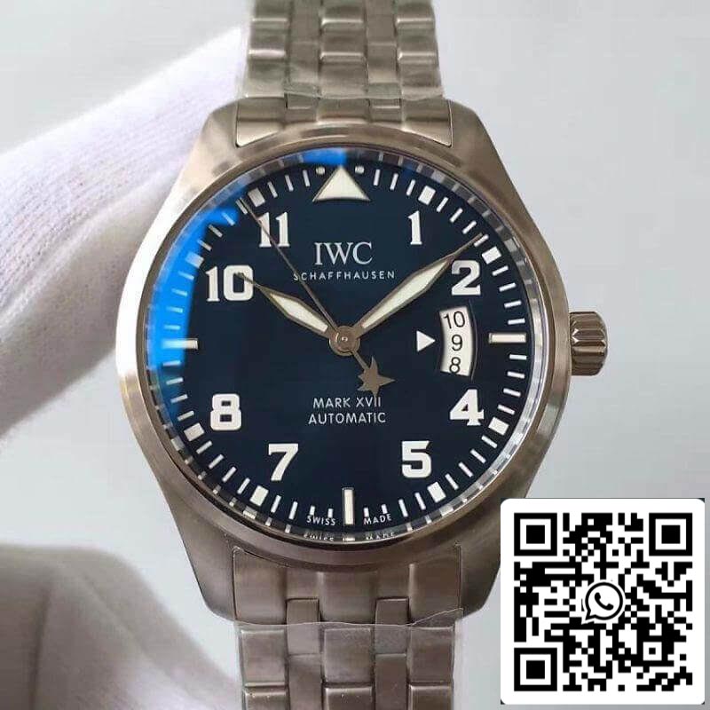 IWC Pilot Mark XVII IW326501 MKS Factory 1:1 Best Edition Swiss ETA2892 Blue Dial US Replica Watch