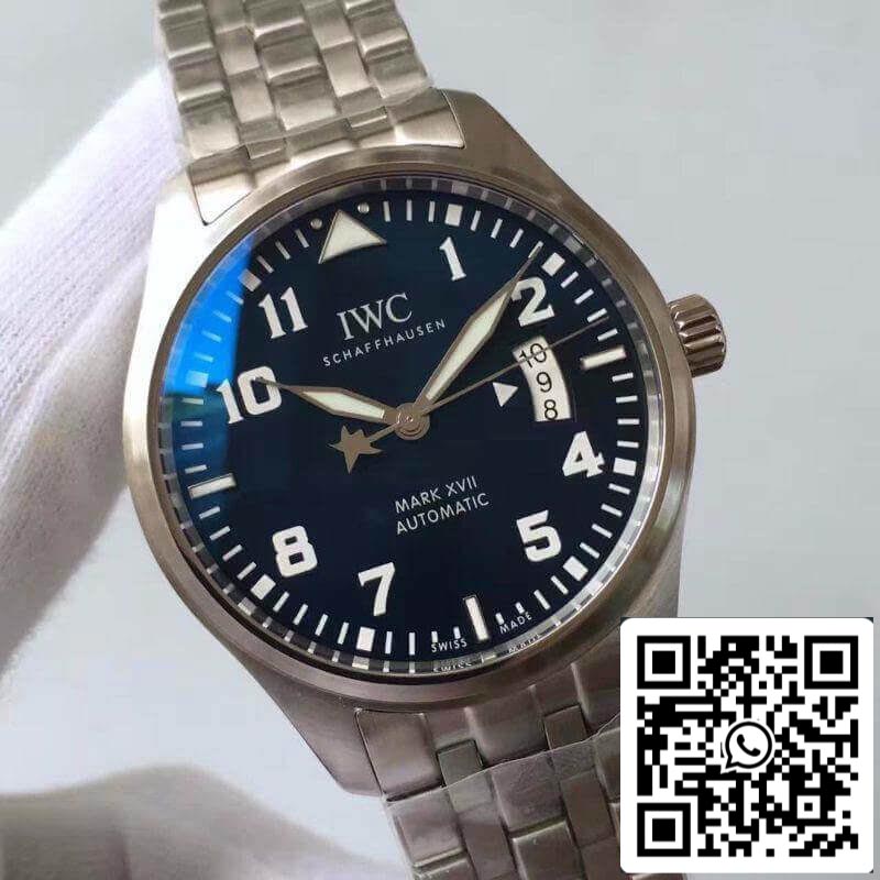 IWC Pilot Mark XVII IW326501 MKS Factory 1:1 Best Edition Swiss ETA2892 Blue Dial US Replica Watch