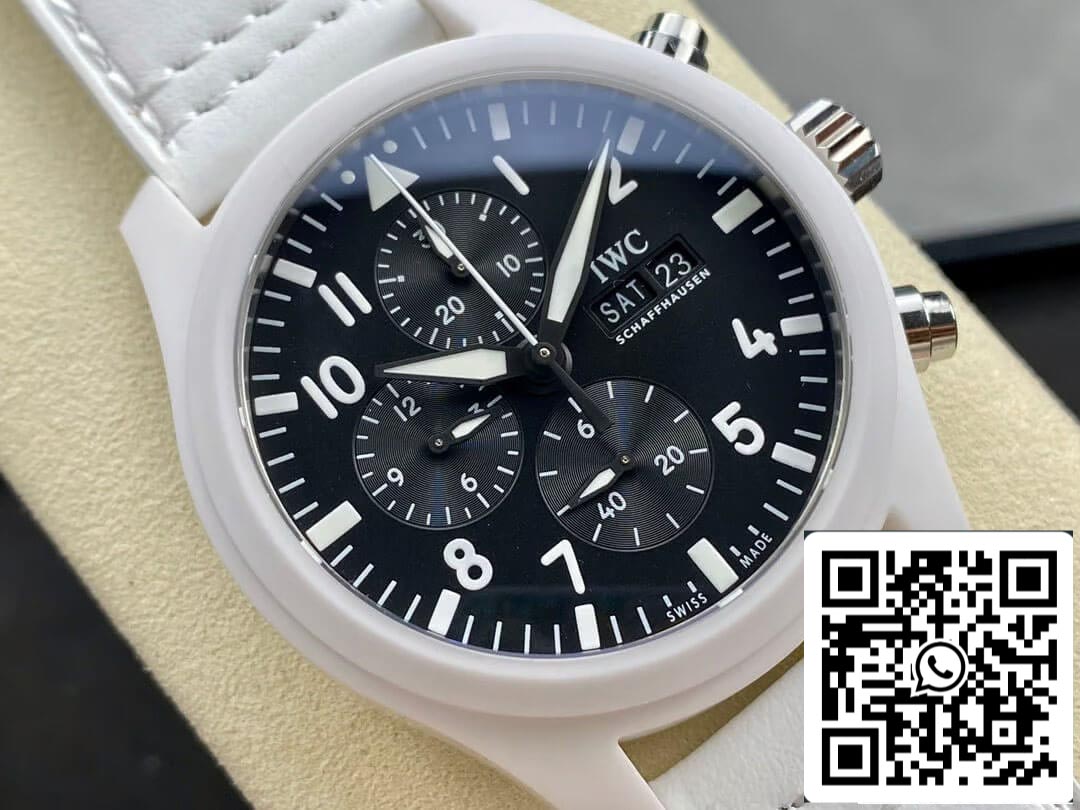 IWC Pilot TOP GUN IW389105 Lake Tahoe 1:1 Best Edition TPS Factory Black Dial US Replica Watch