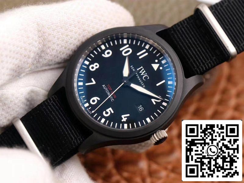 IWC Pilot Top Gun IW326901 1:1 Best Edition MKS Factory Black Dial Swiss ETA2892 US Replica Watch