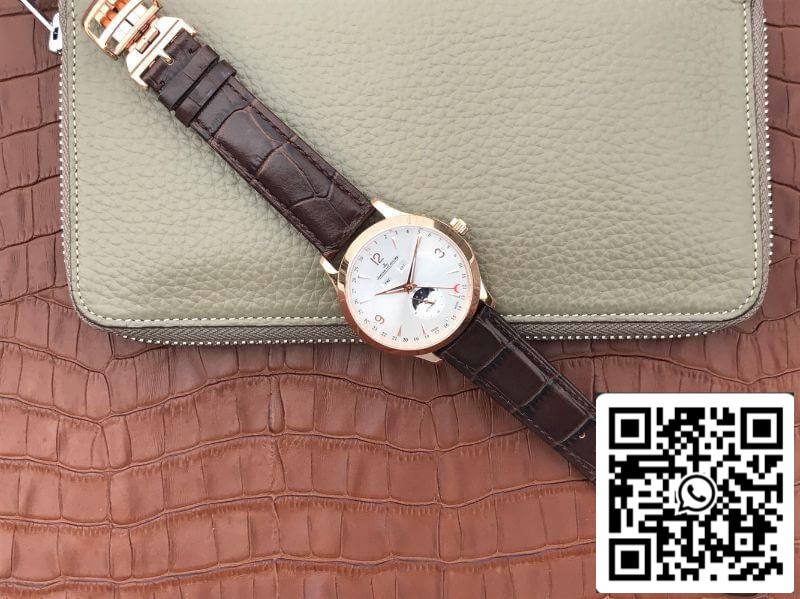 Jaeger-LeCoultre Master Calendar 1552520 KM Factory 39mm 1:1 Best Edition Swiss ETA866 18K rose gold US Replica Watch