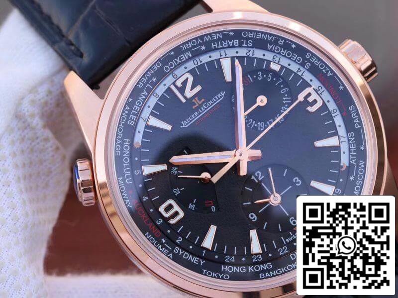 Jaeger-LeCoultre Master Geographic 904847J TWA Factory 42mm 1:1 Best Edition Swiss ETA936 US Replica Watch