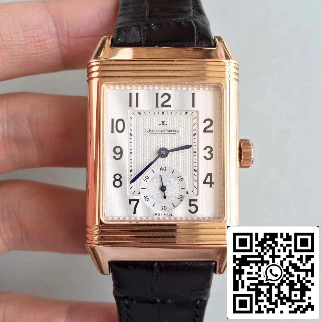 Jaeger-LeCoultre Master Reverso Duo 3908420 1:1 Best Edition Swiss ETA854A/2 US Replica Watch