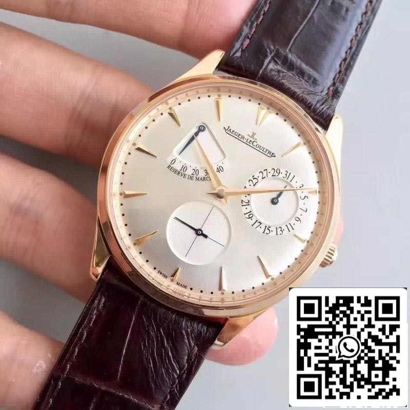 Jaeger-LeCoultre Master Ultra Thin Q1372520 ZF Factory Mechanical Watches 1:1 Best Edition Swiss ETA938 18K rose gold US Replica Watch