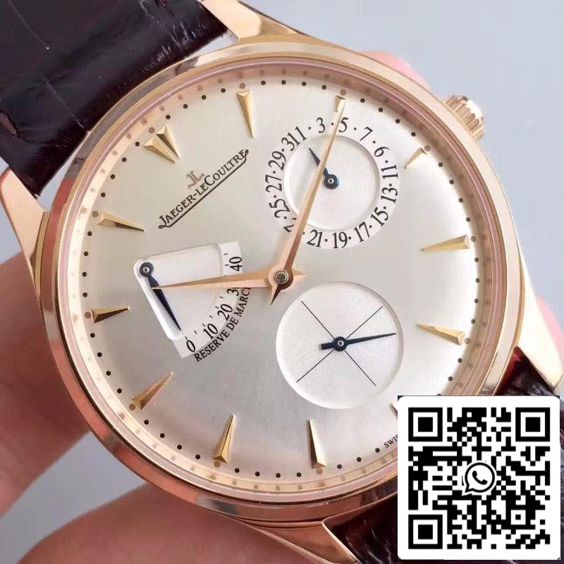 Jaeger-LeCoultre Master Ultra Thin Q1372520 ZF Factory Mechanical Watches 1:1 Best Edition Swiss ETA938 18K rose gold US Replica Watch