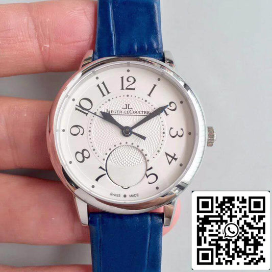 Jaeger-LeCoultre Rendez-Vous 3448420 1:1 Best Edition Swiss ETA898A/1 blue strap US Replica Watch