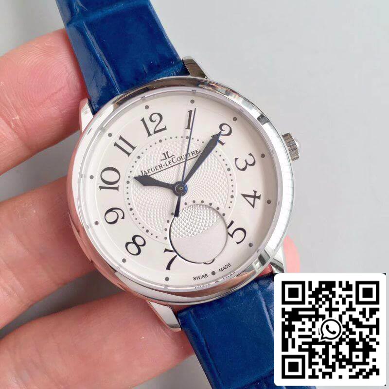 Jaeger-LeCoultre Rendez-Vous 3448420 1:1 Best Edition Swiss ETA898A/1 blue strap US Replica Watch