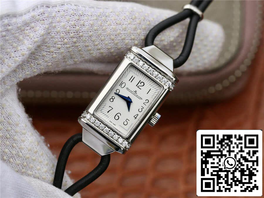 Jaeger LeCoultre Reverso 1:1 Best Edition MG Factory Stainless Steel White Dial US Replica Watch