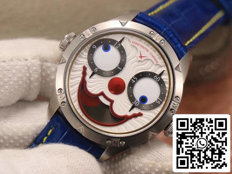 Konstantin Chaykin Clown II Audacity 1:1 Best Edition TW Factory White Dial Swiss NH35A US Replica Watch