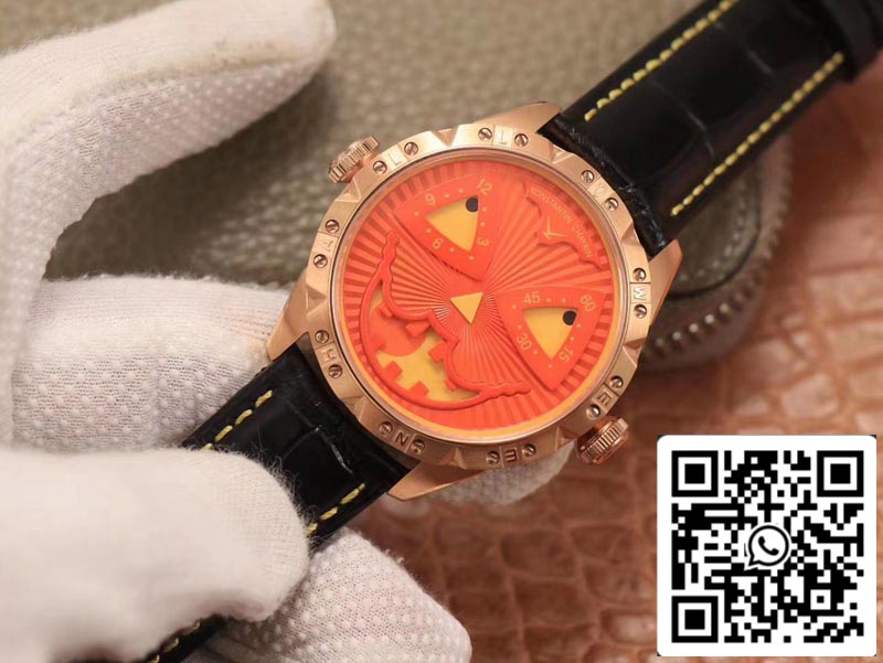 Konstantin Chaykin Joker Halloween 1:1 Best Edition TW Factory Orange Dial Swiss ETA2824-2 US Replica Watch