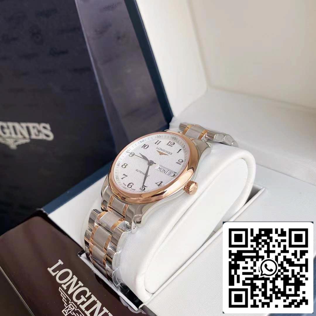 Longines 38.5mm Men L2.755.5.79.7 Watch 38.5mm  Swiss Original Movement US Replica Watch