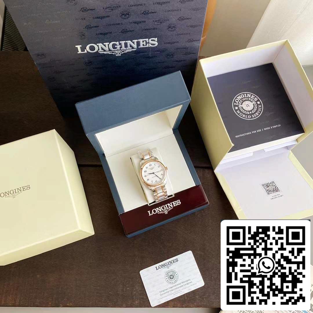 Longines 38.5mm Men L2.755.5.79.7 Watch 38.5mm  Swiss Original Movement US Replica Watch