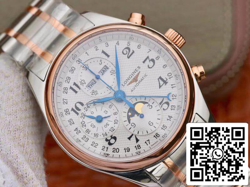 Longines Conquest Classic L27735787 GS Factory 1:1 Best Edition Swiss ETA7751 18K Rose Gold US Replica Watch