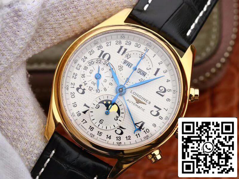 Longines Conquest Classic L27735787 GS Factory Mechanical Watches 1:1 Best Edition Swiss ETA7751 18K Gold US Replica Watch