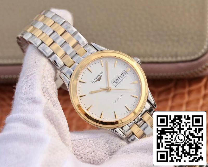 Longines Flagship L4.899.3.22.7 Double Calendar 1:1 Best Edition Swiss L636 US Replica Watch