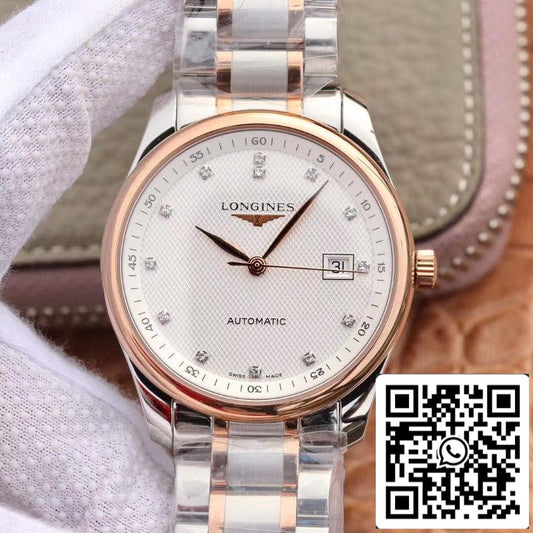 Longines Master Collection L2.793.5.77.7 1:1 Best Edition V9 factory Rose gold bezel Swiss Cal.L888 US Replica Watch