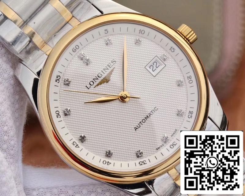 Longines Master Collection L2.793.5.97.7 1:1 Best Edition V9 factory yellow gold bezel Swiss Cal.L888 US Replica Watch