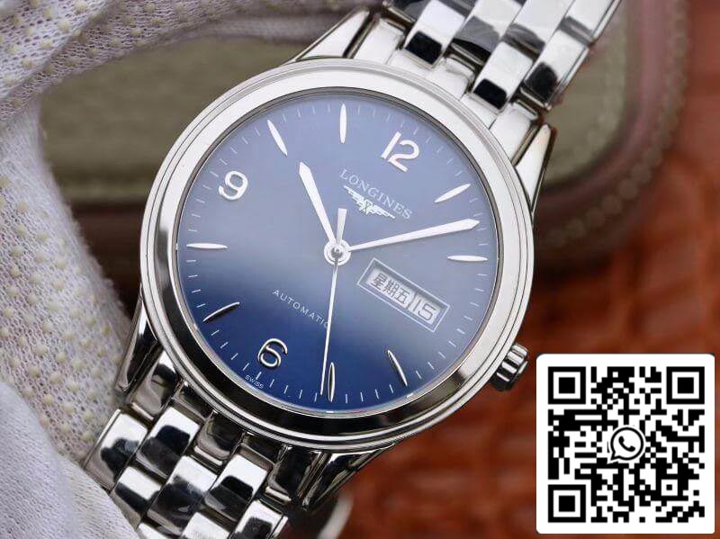 Longines flagship double calendar L4.899.4.12.601 GK Factory 1:1 Best Edition Swiss ETA2836 US Replica Watch