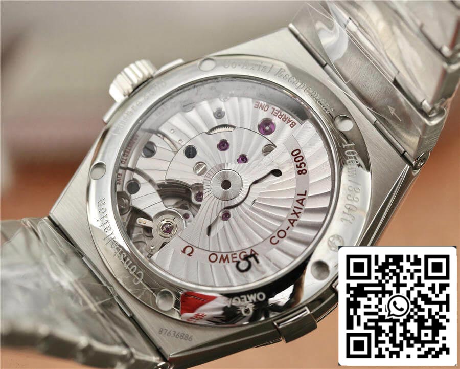 Omega Constellation 123.10.38.21.02.001 1:1 Best Edition VS Factory Silvery White Dial US Replica Watch