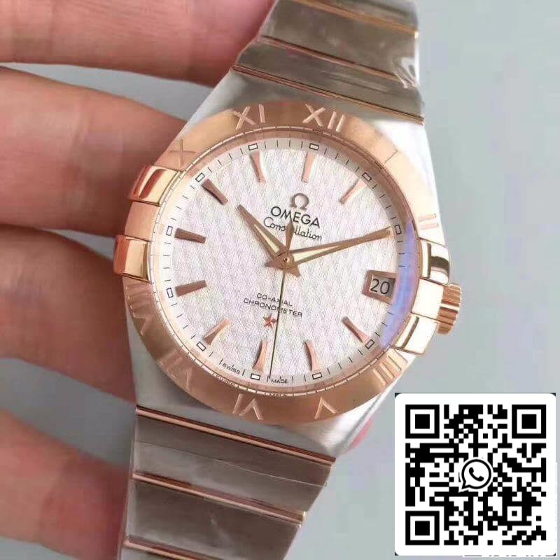 Omega Constellation 123.20.35.60.02.002 38MM 3S Factory 1:1 Best Edition Swiss ETA8500 US Replica Watch