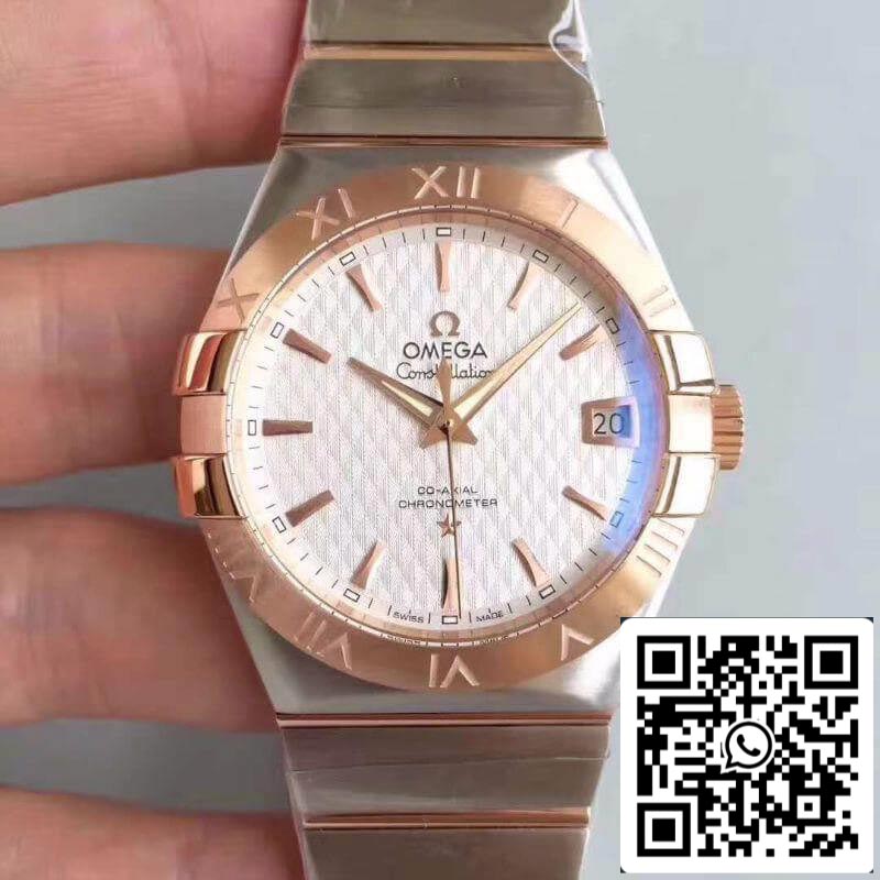 Omega Constellation 123.20.35.60.02.002 38MM 3S Factory 1:1 Best Edition Swiss ETA8500 US Replica Watch