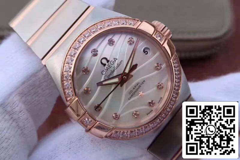 Omega Constellation Double Eagle Lady 3S Factory 27mm 1:1 Best Edition Swiss ETA8520 US Replica Watch