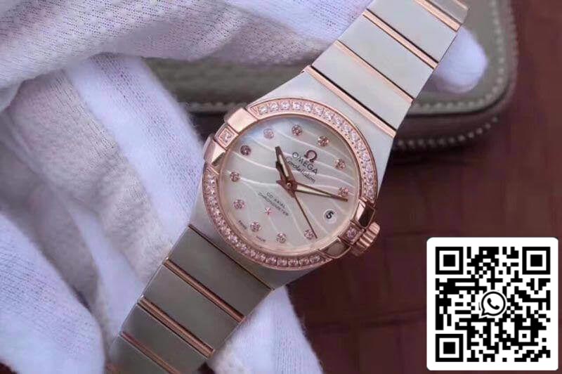 Omega Constellation Double Eagle Lady 3S Factory 27mm 1:1 Best Edition Swiss ETA8520 US Replica Watch