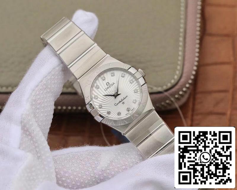 Omega Constellation Quartz Ladies 123.10.27.60.55.001 TW Factory 1:1 Best Edition Swiss Eta Quartz 1376 US Replica Watch