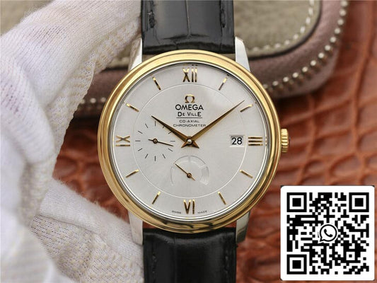 Omega De Ville 424.53.40.21.02.002 1:1 Best Edition ZF Factory Yellow Gold US Replica Watch