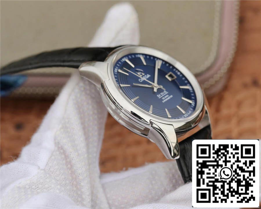 Omega De Ville 431.33.41.21.03.001 1:1 Best Edition VS Factory Dark Blue Dial US Replica Watch