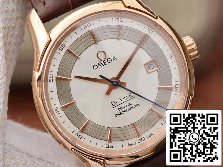 Omega De Ville 431.63.41.21.02.001 1:1 Best Edition VS Factory Red Gold US Replica Watch