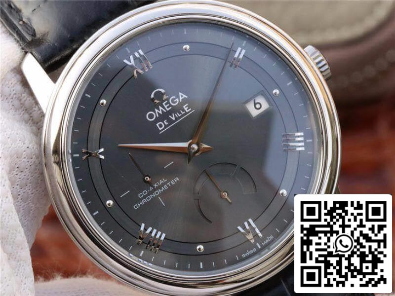 Omega De Ville Prestige 424.13.40.21.06.001 TW Factory 1:1 Best Edition Swiss ETA2824 Gray Dial US Replica Watch