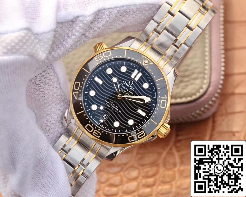 Omega Seamaster 210.20.42.20.01.002 1:1 Best Edition VS Factory Black Dial US Replica Watch