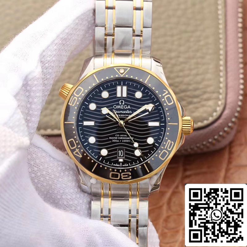 Omega Seamaster 210.20.42.20.01.002 1:1 Best Edition VS Factory Black Dial US Replica Watch