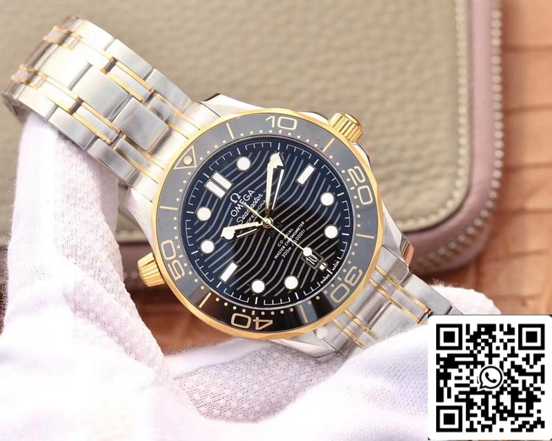 Omega Seamaster 210.20.42.20.01.002 1:1 Best Edition VS Factory Black Dial US Replica Watch