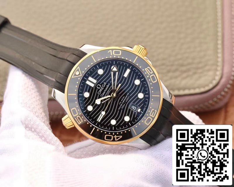 Omega Seamaster 210.22.42.20.01.001 1:1 Best Edition VS Factory Black Dial Swiss ETA8800 US Replica Watch