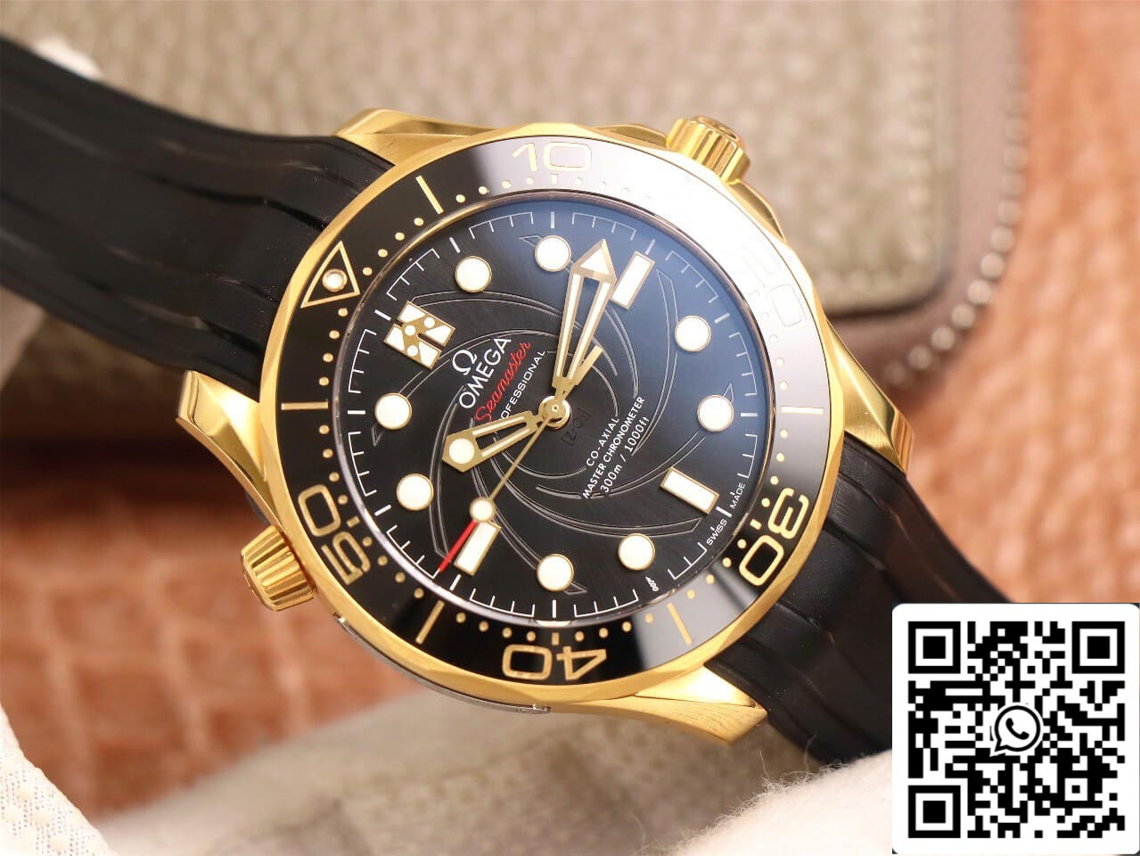 Omega Seamaster 210.62.42.20.01.001 1:1 Best Edition VS Factory Black Dial US Replica Watch