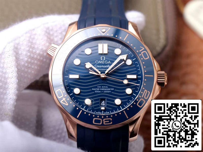 Omega Seamaster 210.62.42.20.03.001 1:1 Best Edition VS Factory Blue Dial Swiss ETA8801 US Replica Watch