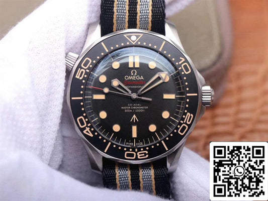 Omega Seamaster 210.92.42.20.01.001 1:1 Best Edition James Bond 007 VS Factory Black Dial US Replica Watch