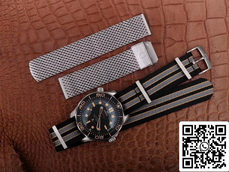 Omega Seamaster 210.92.42.20.01.001 1:1 Best Edition James Bond 007 VS Factory Black Dial US Replica Watch