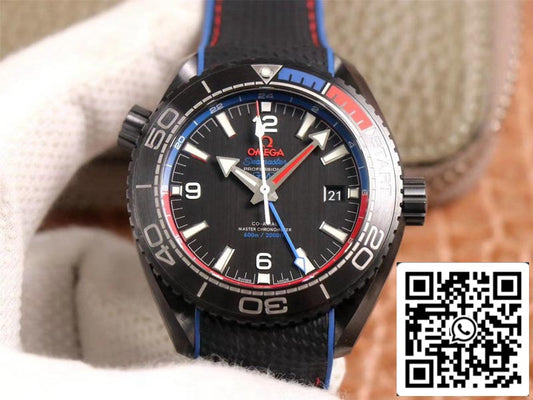 Omega Seamaster 215.92.46.22.01.004 1:1 Best Edition VS Factory Black Dial Swiss ETA8906 US Replica Watch