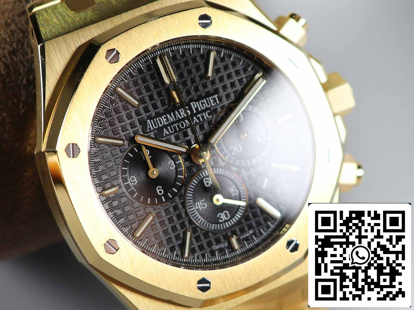 Audemars Piguet Royal Oak 26331 1:1 Best Edition OM Factory Black Dial Yellow Gold