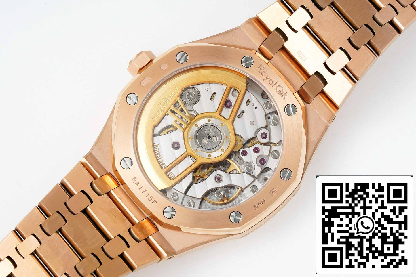 Audemars Piguet Royal Oak 15500OR.OO.1220OR.01 APS Factory V2 1:1 Meilleure édition Cadran noir