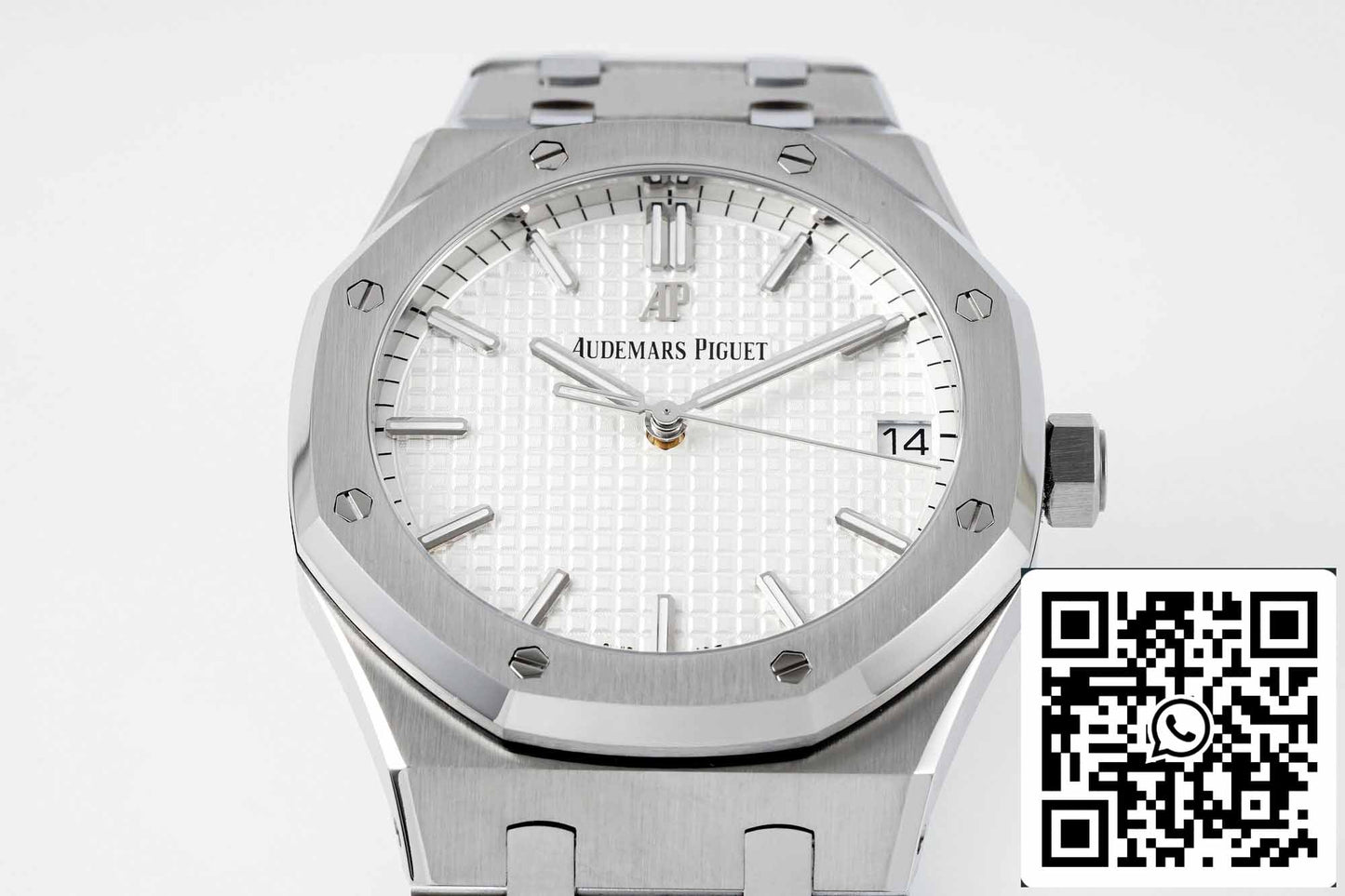 Audemars Piguet Royal Oak 15500ST.OO.1220ST.04 APS Factory V2 White Dial