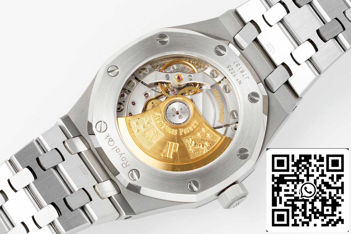 Audemars Piguet Royal Oak 15450ST.OO.1256ST.02 1:1 Meilleure édition APS Factory V3 Cadran gris ruthénium