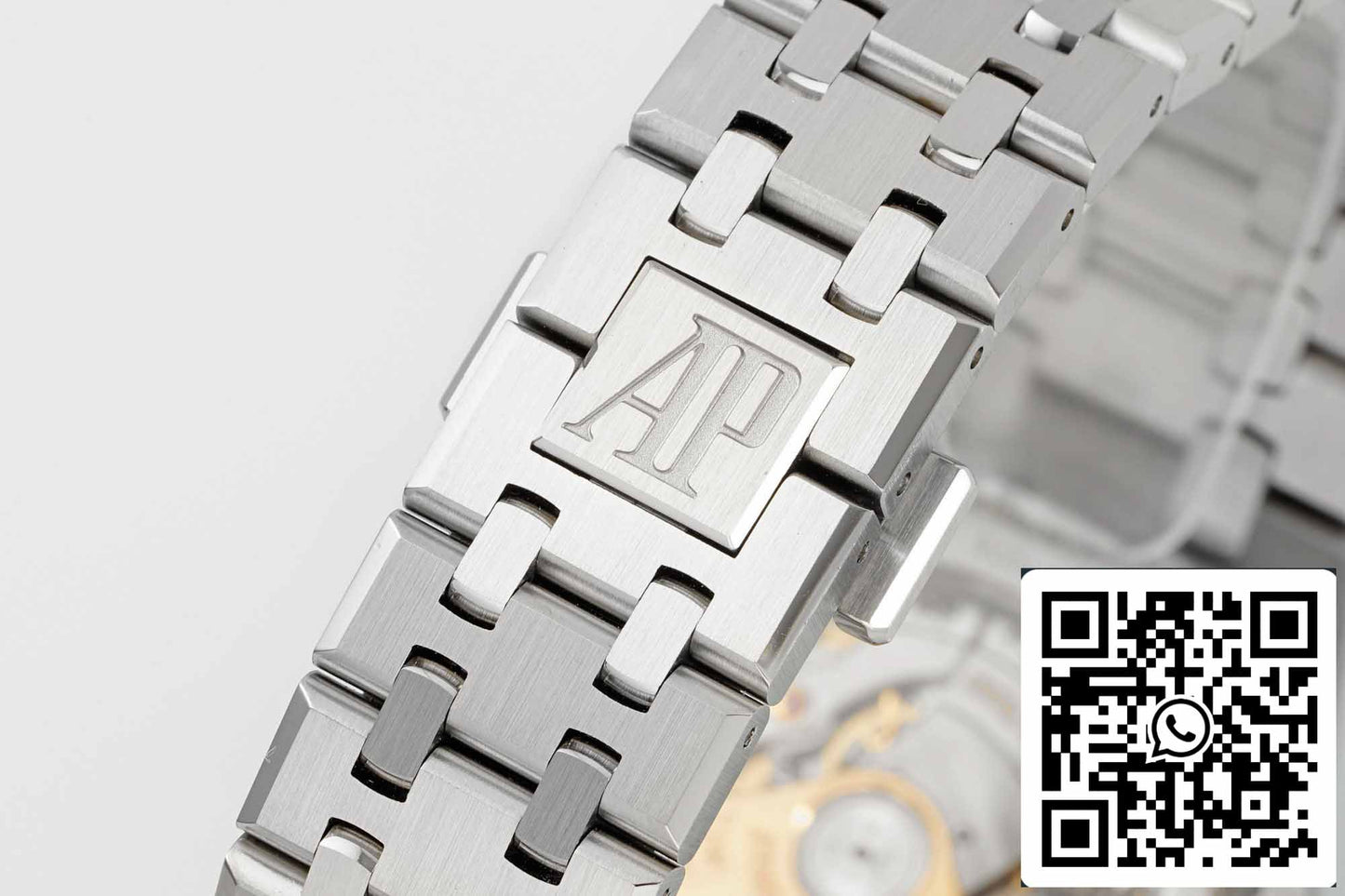 Audemars Piguet Royal Oak 15450ST.OO.1256ST.02 1:1 Meilleure édition APS Factory V3 Cadran gris ruthénium