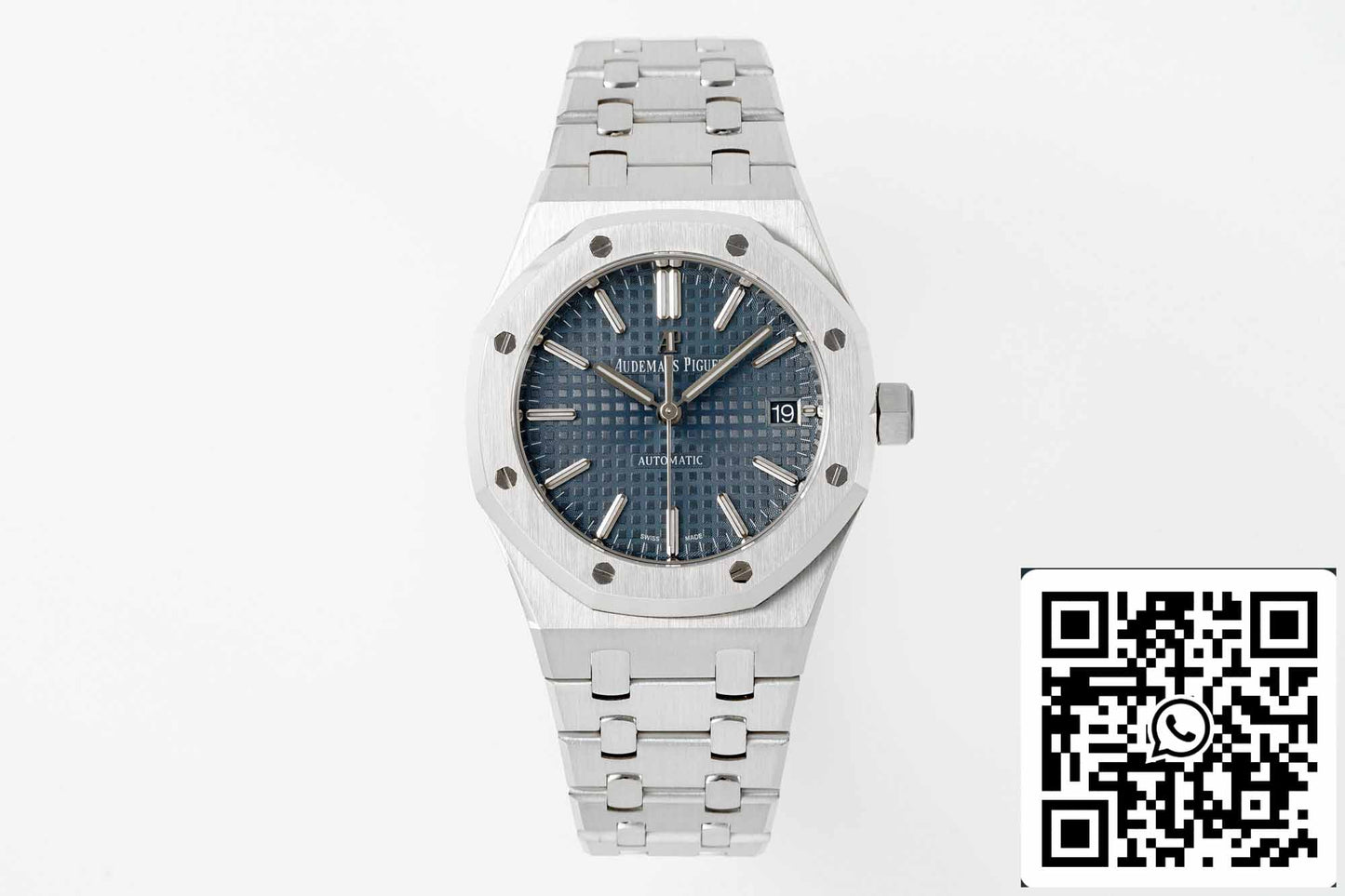 Audemars Piguet Royal Oak 15450ST.OO.1256ST.03 1:1 Meilleure édition APS Factory V3 Cadran bleu