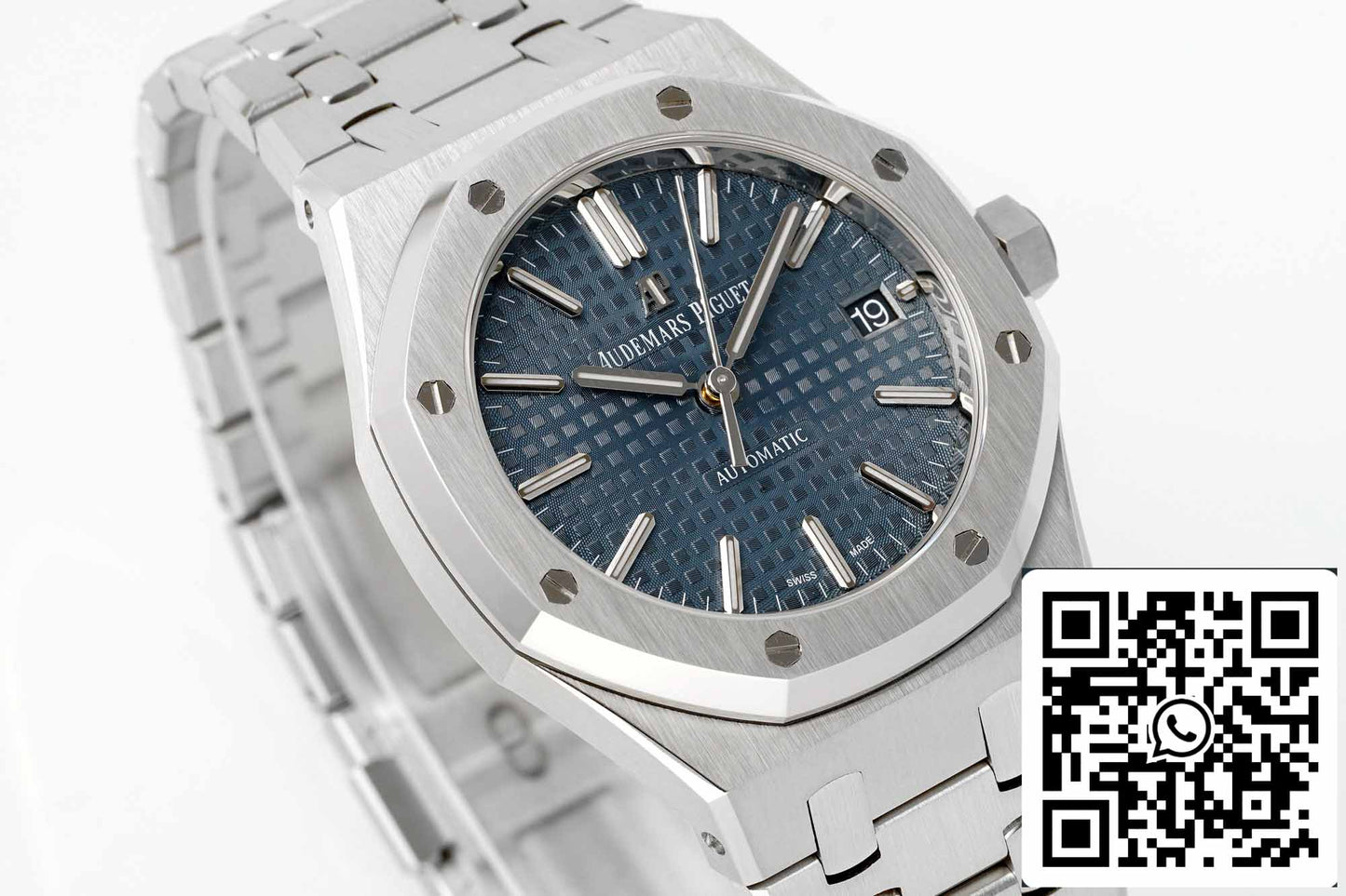 Audemars Piguet Royal Oak 15450ST.OO.1256ST.03 1:1 Meilleure édition APS Factory V3 Cadran bleu