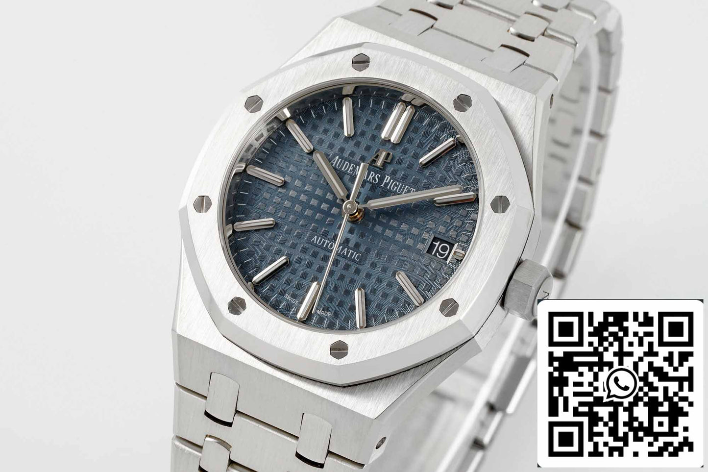 Audemars Piguet Royal Oak 15450ST.OO.1256ST.03 1:1 Meilleure édition APS Factory V3 Cadran bleu